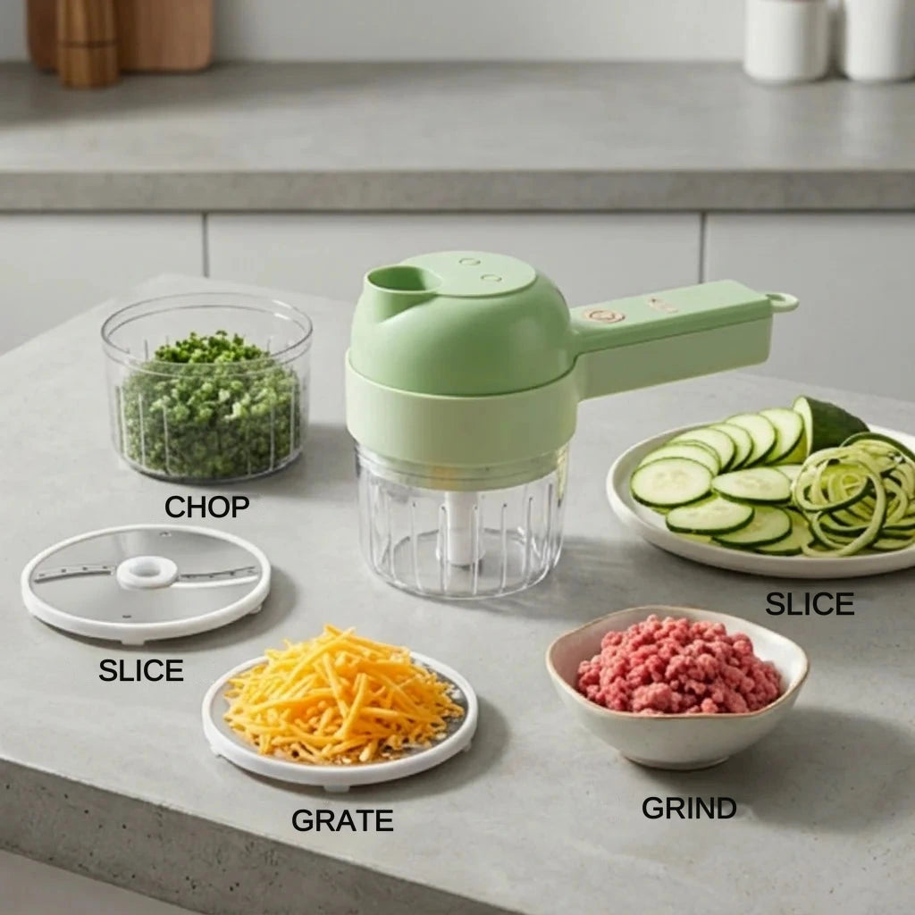 Last Day -50% | 4-in-1 Multifunction Chopper — photo 3