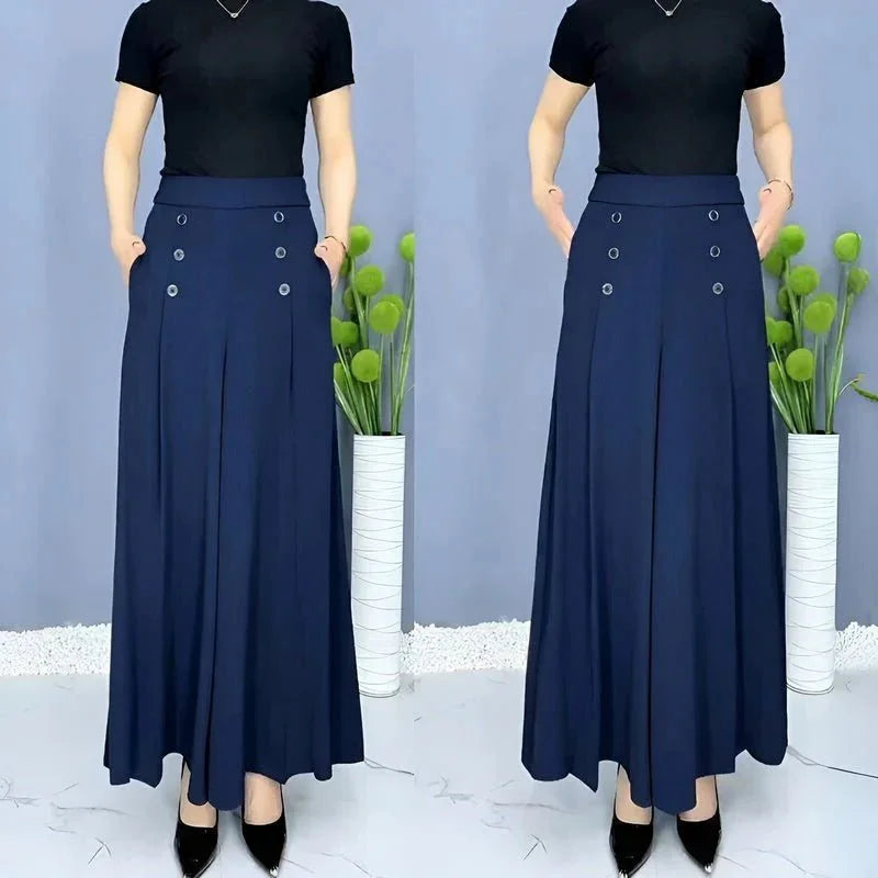 Pantalon Large Élégant - Flatte Instantanément Votre Silhouette — Bleu, photo 10